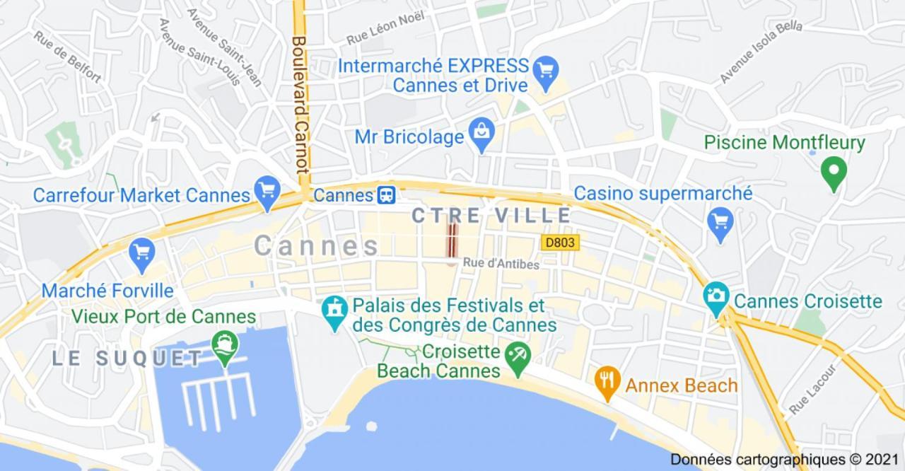 Hoche Cannes Centre "Palais - Croisette - Beach" Exteriér fotografie